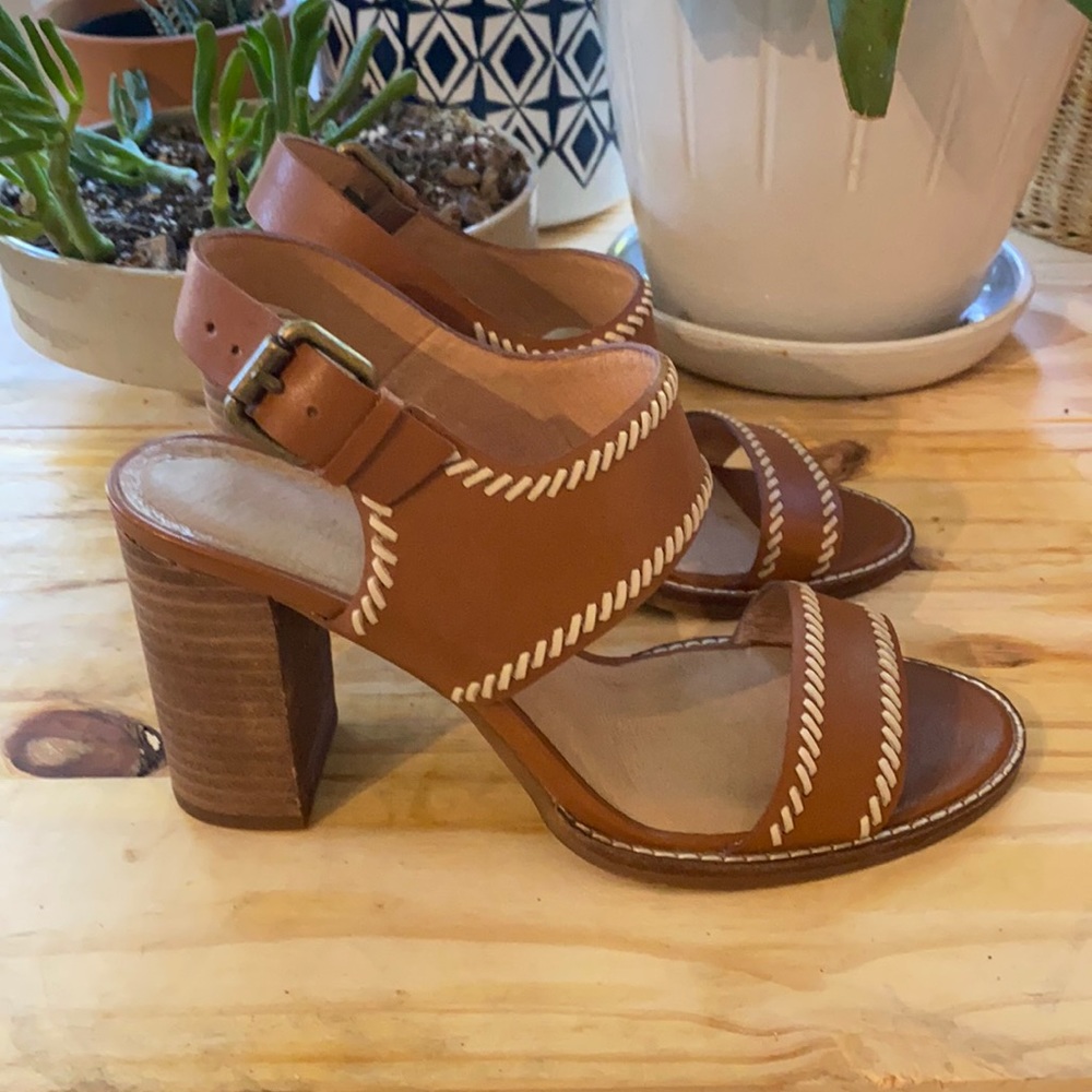 Madewell Leather Heeled Sandals